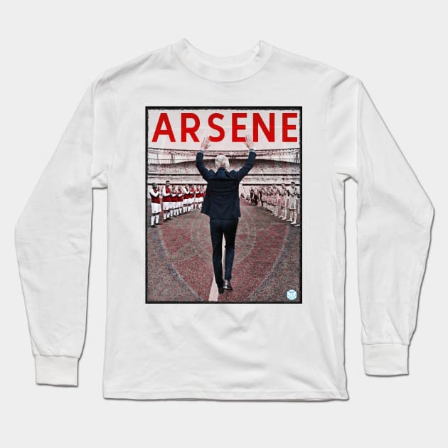 Arsene Wenger Goodbye Long Sleeve T-Shirt by AndythephotoDr